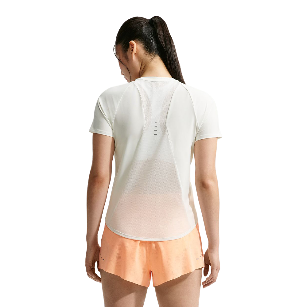 Nike Dri-FIT Swift Women's Running T-Shirt - Sail/Reflective Silver