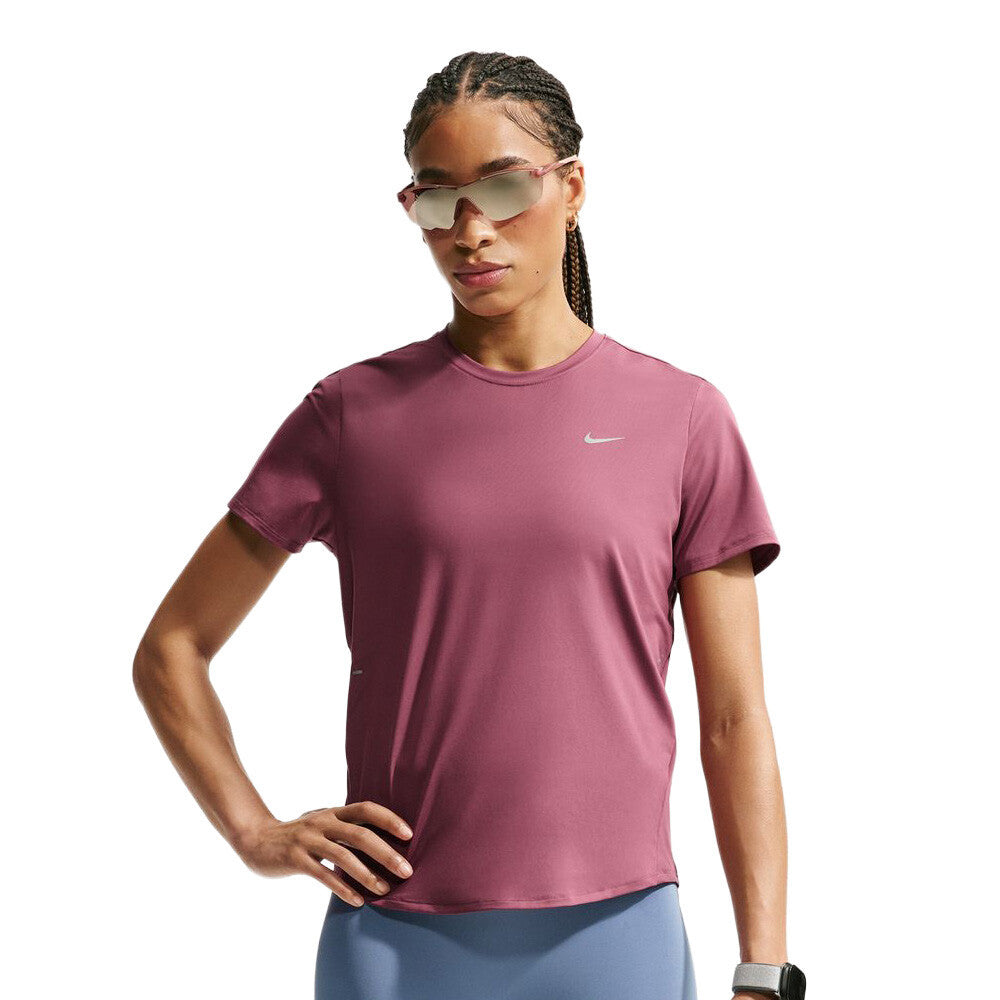 Nike Dri-FIT Swift Women's Running T-Shirt - Pink Smoke (2)