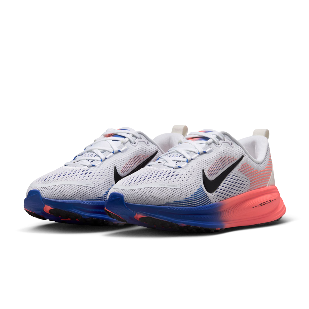 Nike Junior Vomero 18 Running Shoes - White/Black/Racer Blue