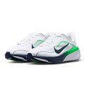 White/Midnight Navy/Green Spark