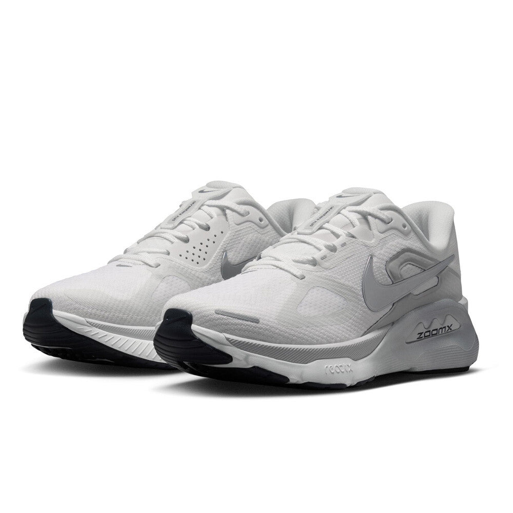 Nike Structure Plus Women's Running Shoes - Summit White/Metallic Silver/Photon Dust