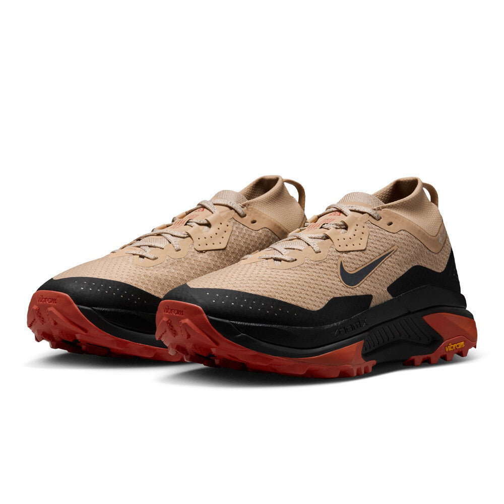 Nike ACG Zegama GORE-TEX Men's Trail Running Shoes - Linen/Light Crimson/Light Orewood Brown