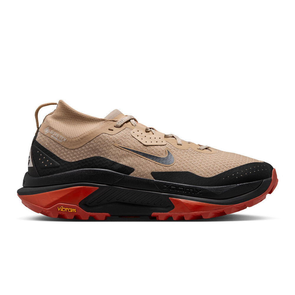 Nike ACG Zegama GORE-TEX Men's Trail Running Shoes - Linen/Light Crimson/Light Orewood Brown