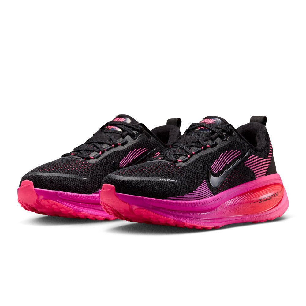 Nike Vomero 18 Women's Running Shoes - Black/Hyper Pink/Laser Crimson