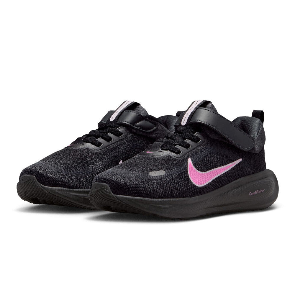 Nike Infant Stellar Ride Running Shoes - Black/Anthracite/Pink Foam