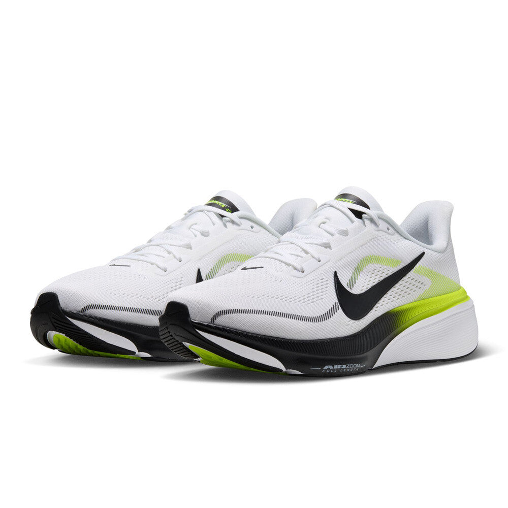 Nike Air Zoom Pegasus 42 Men's Running Shoes - White/Lemon Venom/White