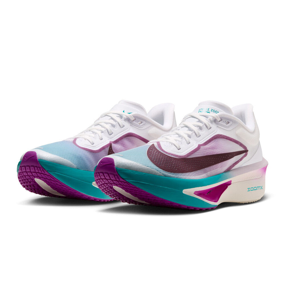Nike Zoom Fly 6 Women's Running Shoes - White/Mystic Dates/Vivid Purple