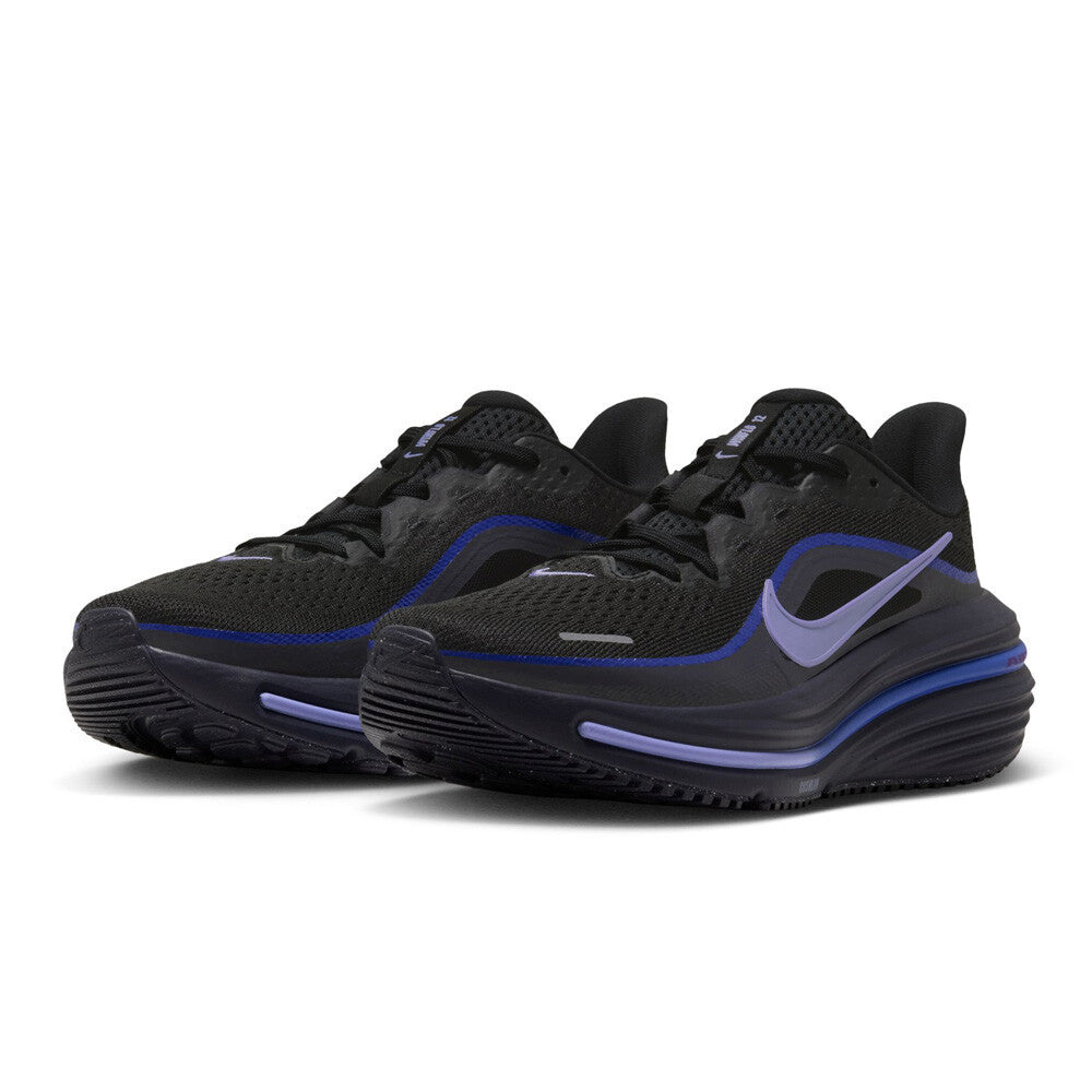 Nike Air Winflo 12 Women's Running Shoes - Black/Grid Iron/Persian Violet