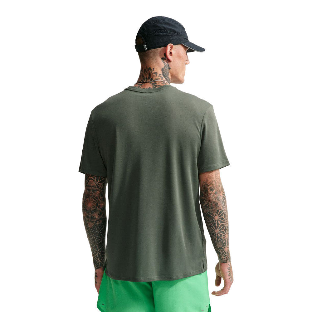 Nike Dri-FIT Miler Men's Running T-Shirt - Camo Green/Mineral Slate