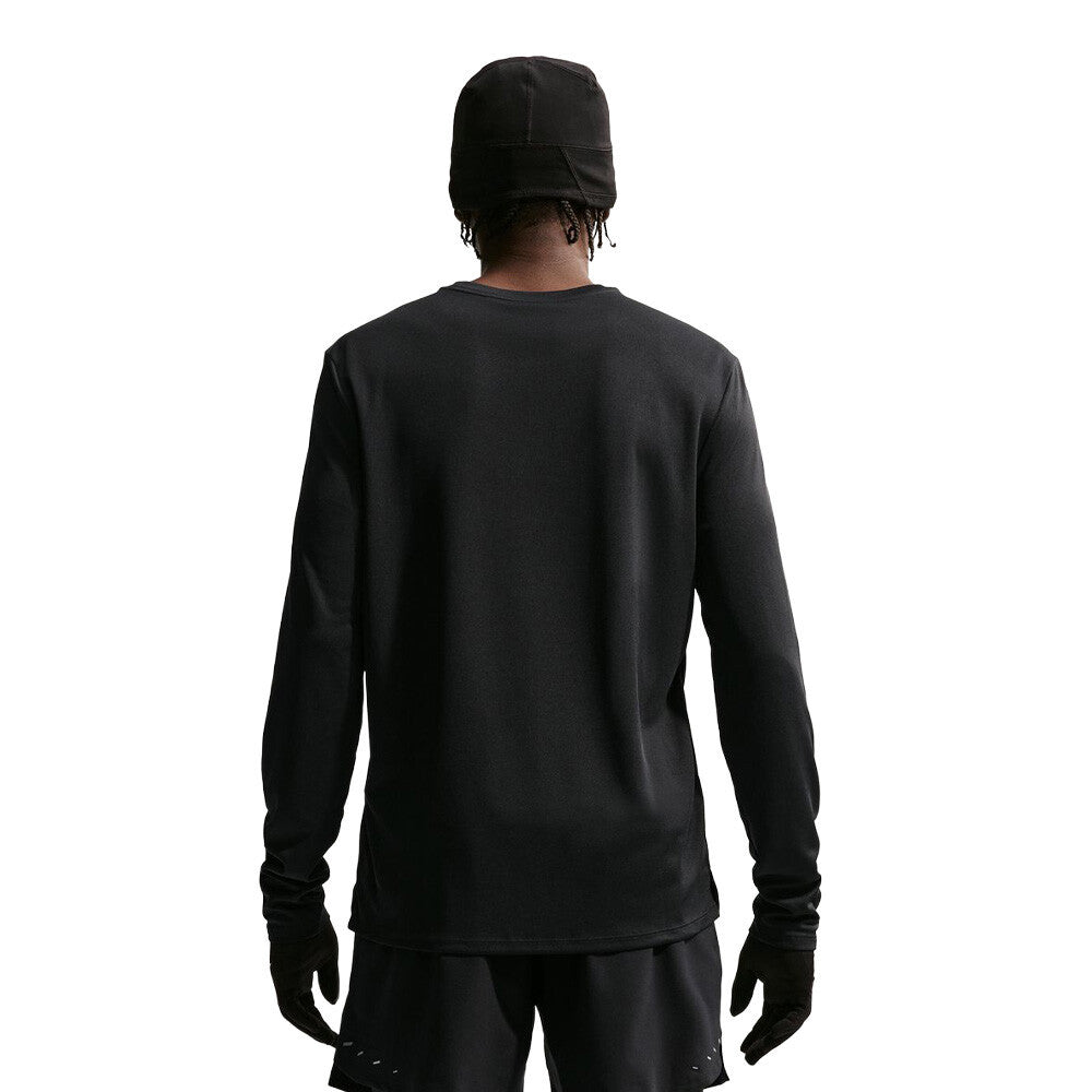 Nike Dri-FIT Miler Men's Running Top - Black