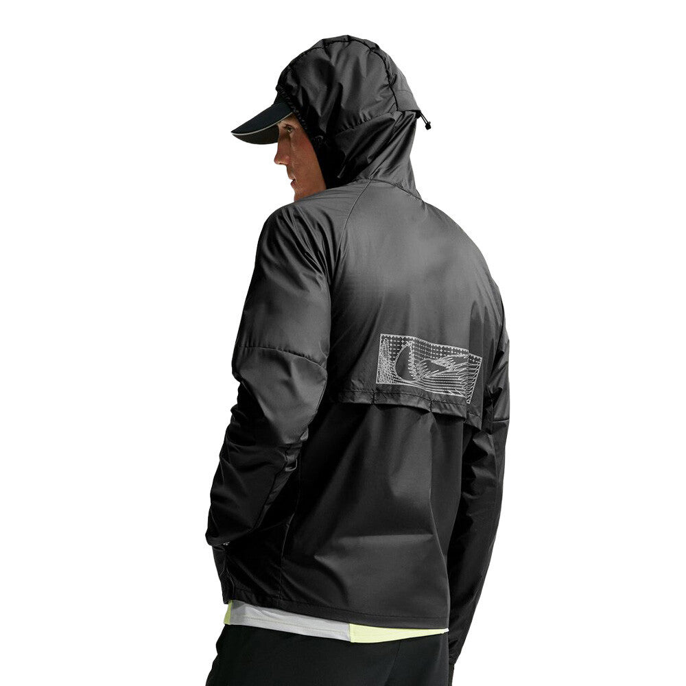Nike Miler Therma-FIT Winterized Men's Hooded Jacket - Black