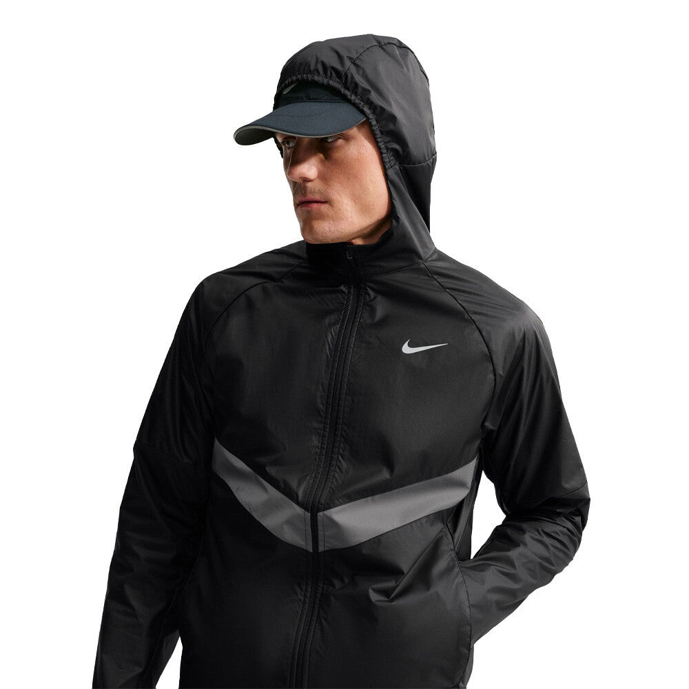 Nike Miler Therma-FIT Winterized Men's Hooded Jacket - Black