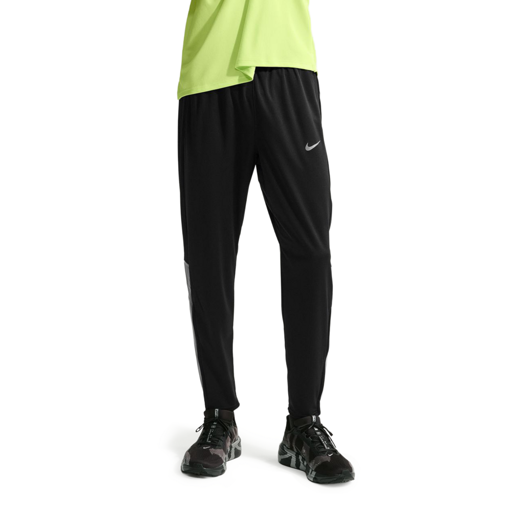 Nike Dri-FIT Miler Winterised Knit Men's Running Pants - Black/Reflective Silver