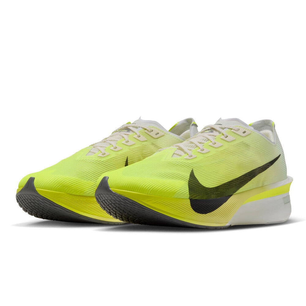 Nike ZoomX Vaporfly Next% 4 Men's Running Shoes - White/Lemon Venom/Lemon Chiffon