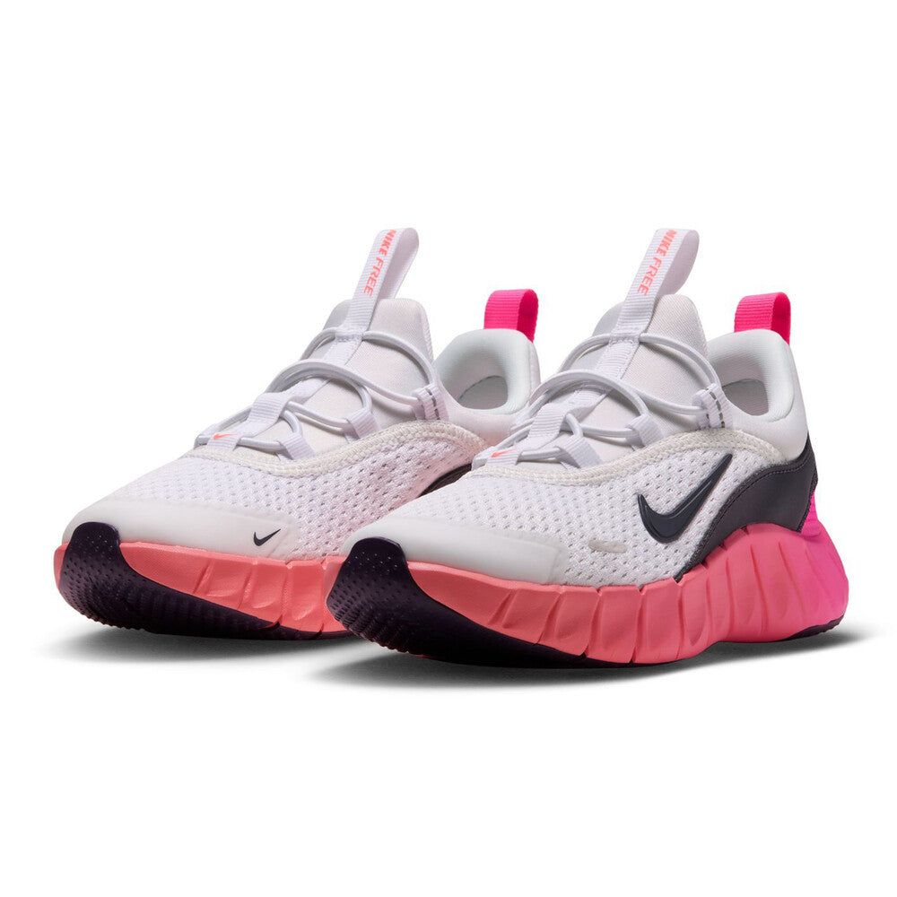 Nike Infant Free Ride Running Shoes - White/Hyper Pink/Atomic Pink