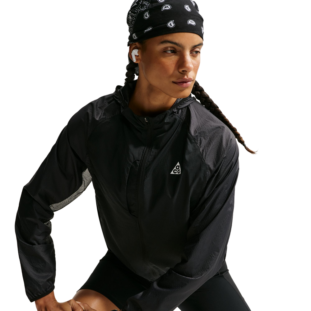 Nike ACG Aireez UV Women's Trail Running Jacket - Black/Summit White