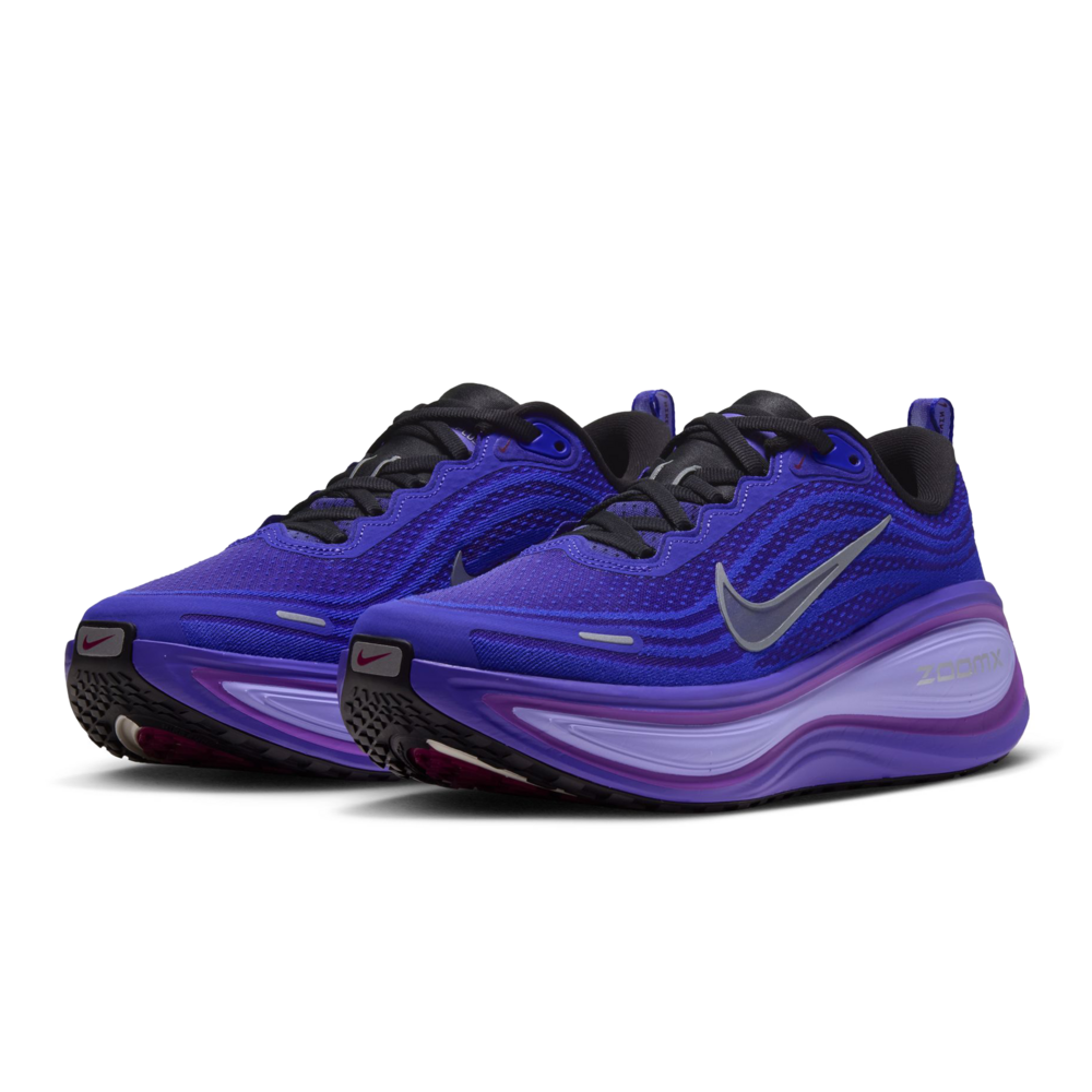 Nike Vomero Plus Women's Running Shoes - Black/Metallic Silver/Persian Violet
