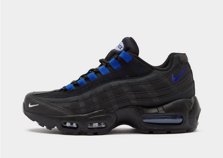 NIKE AIR MAX 95 JUNIOR - BLACK/ BLUE