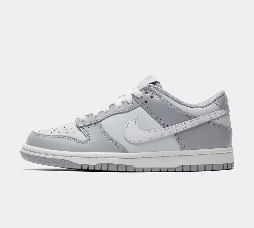 NIKE DUNK LOW JUNIOR - GREY FOG