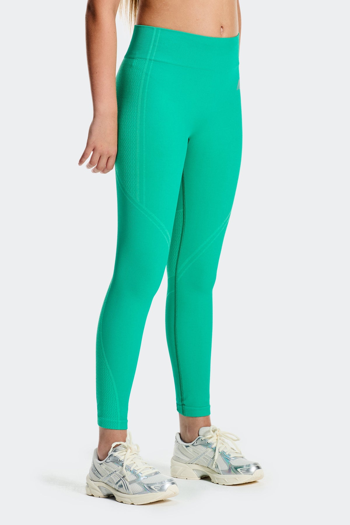 Montirex Girls' Harmony Legging - Natural Spring Tropical Lagoon