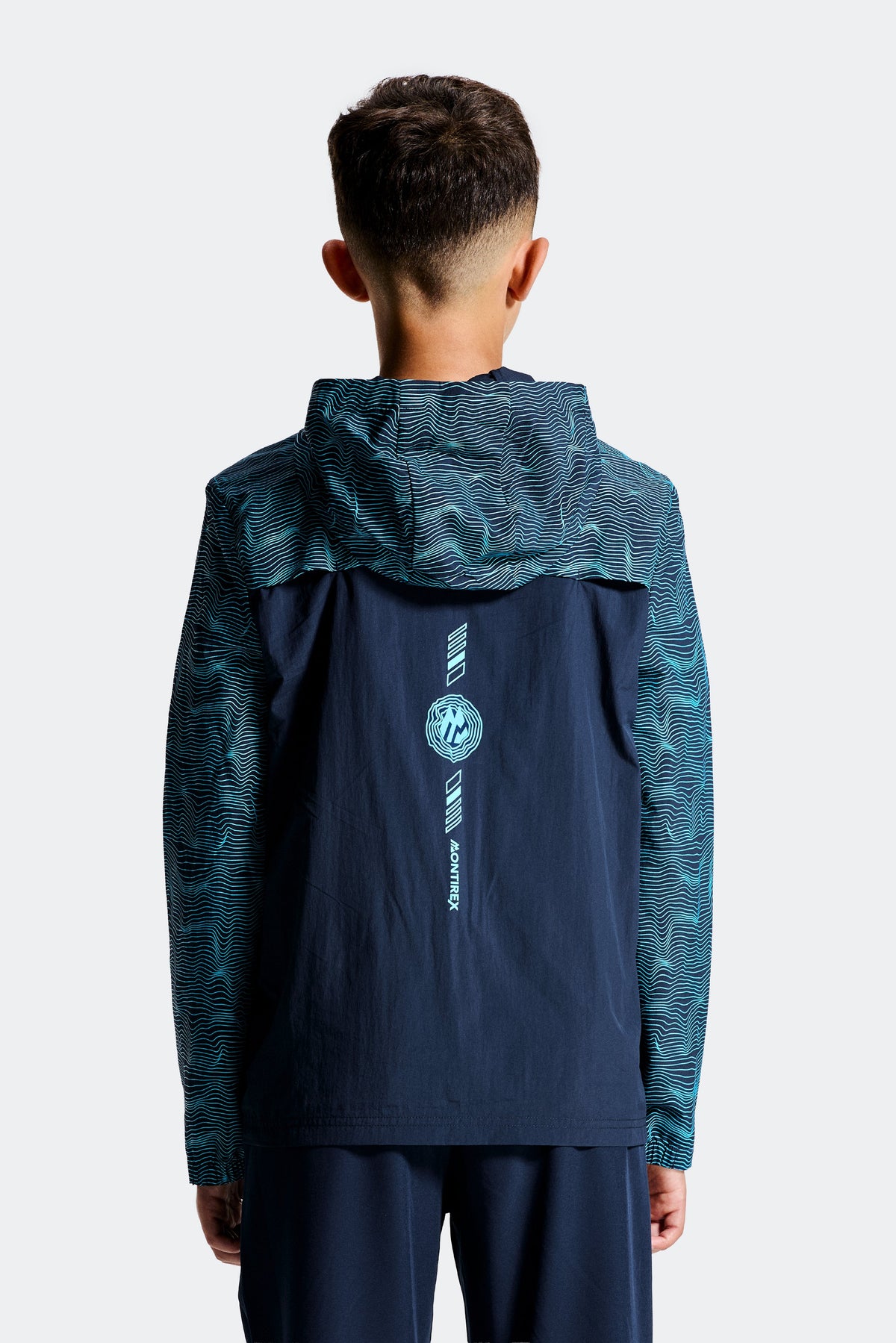 Montirex Junior Energy Jacket - Midnight Blue Neon Sky