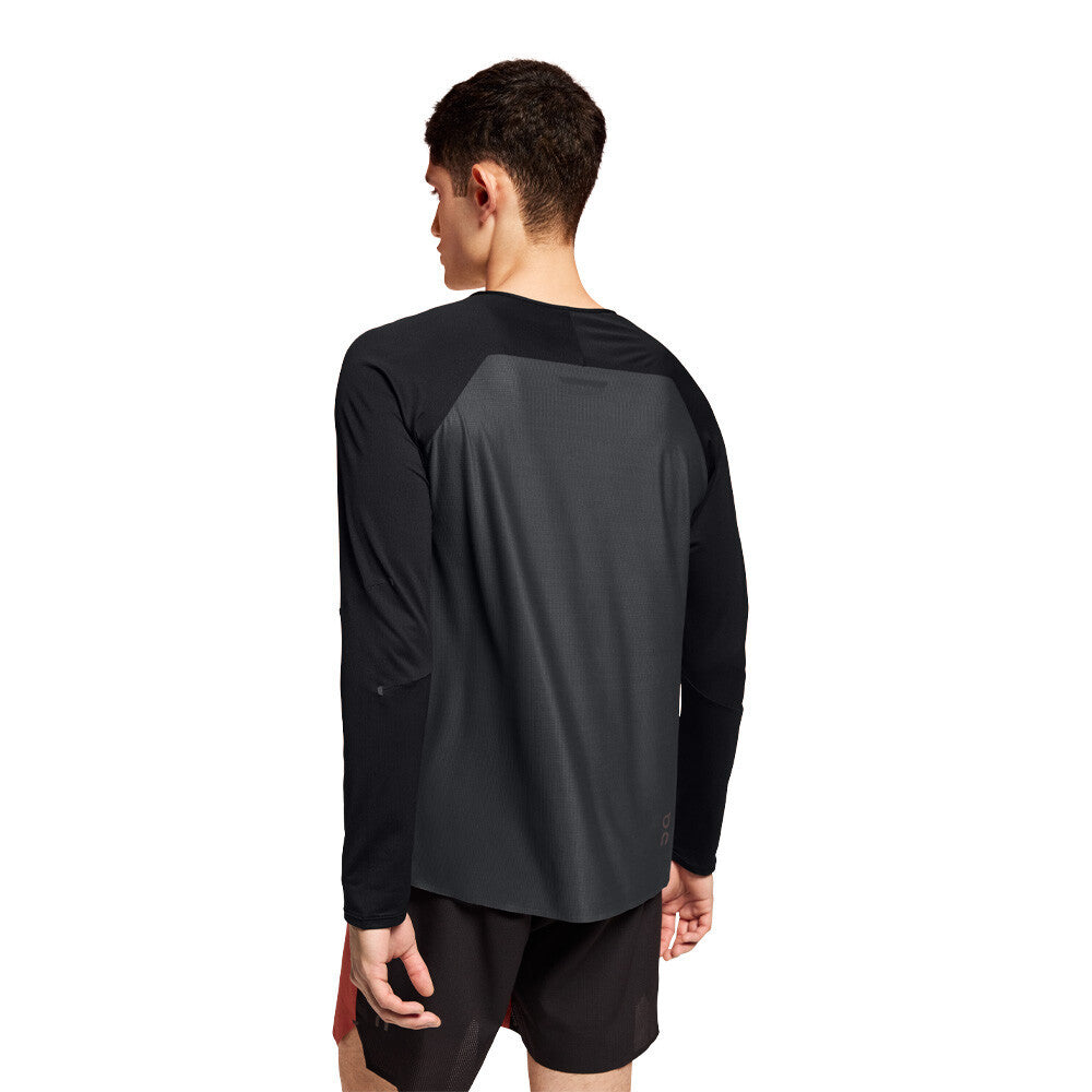 On Performance Men's Running Top - Black/Eclipse
