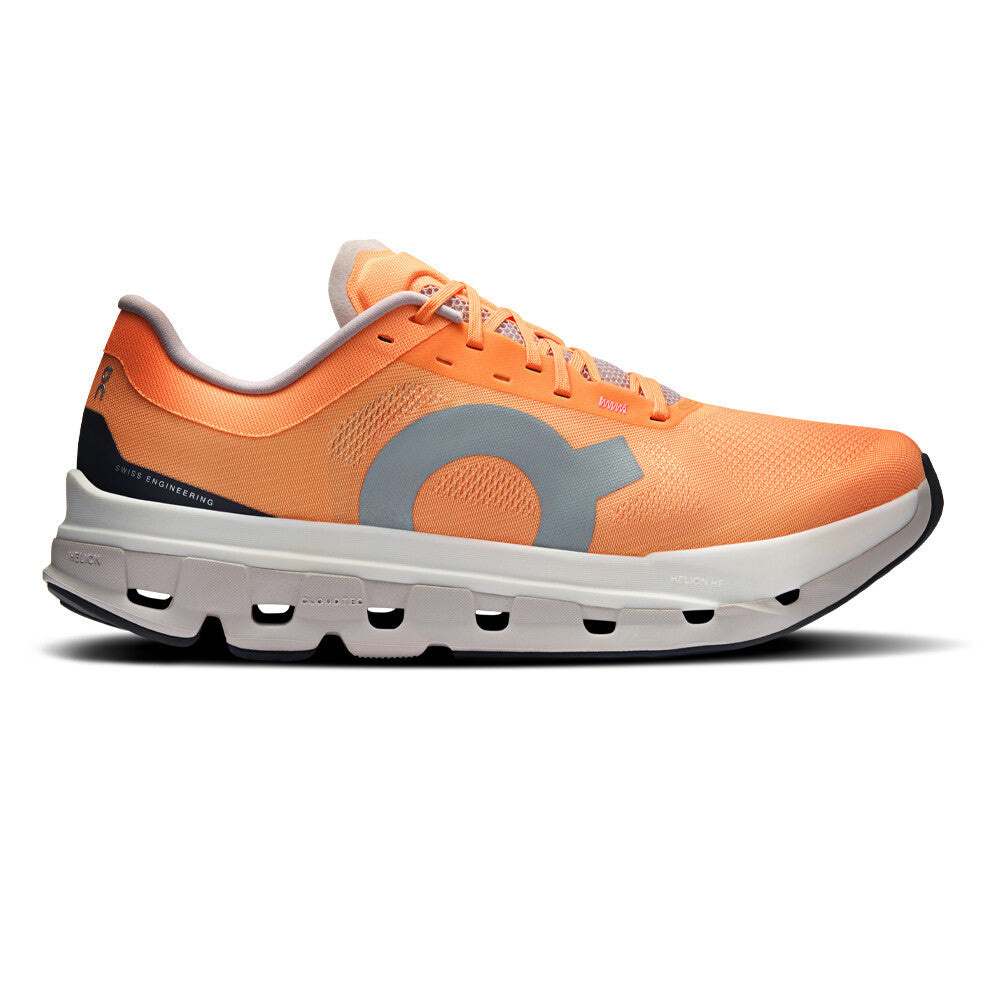 On Cloudflow 5 Men's Running Shoes - Tangerine/Silver