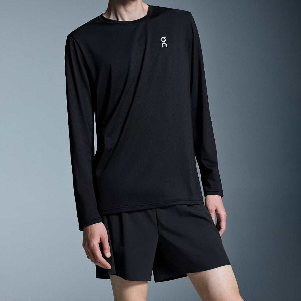 On 5 Inch Performance Men's Running Shorts - Black