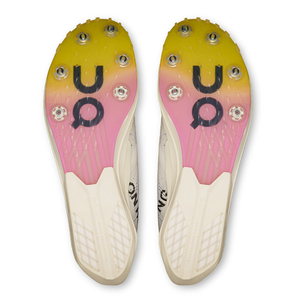 On Cloudspike Citius 2 Men's Running Spikes - White/Raspberry