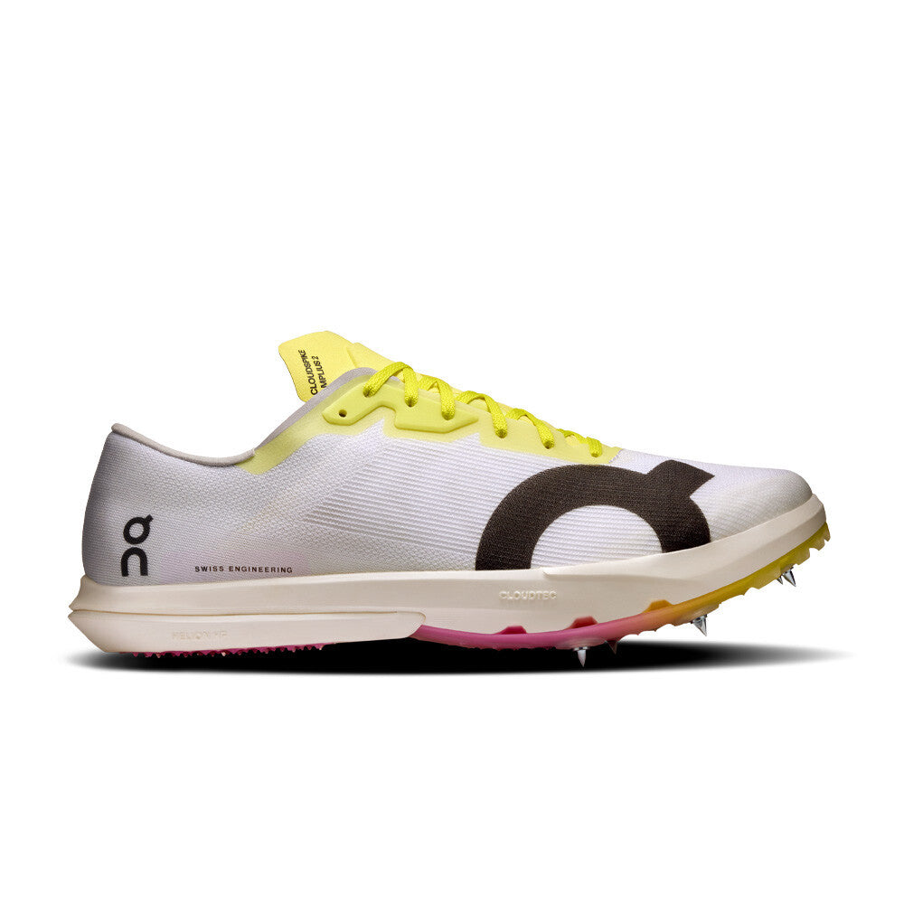 On Cloudspike Amplius 2 Men's Running Spikes - White/Raspberry