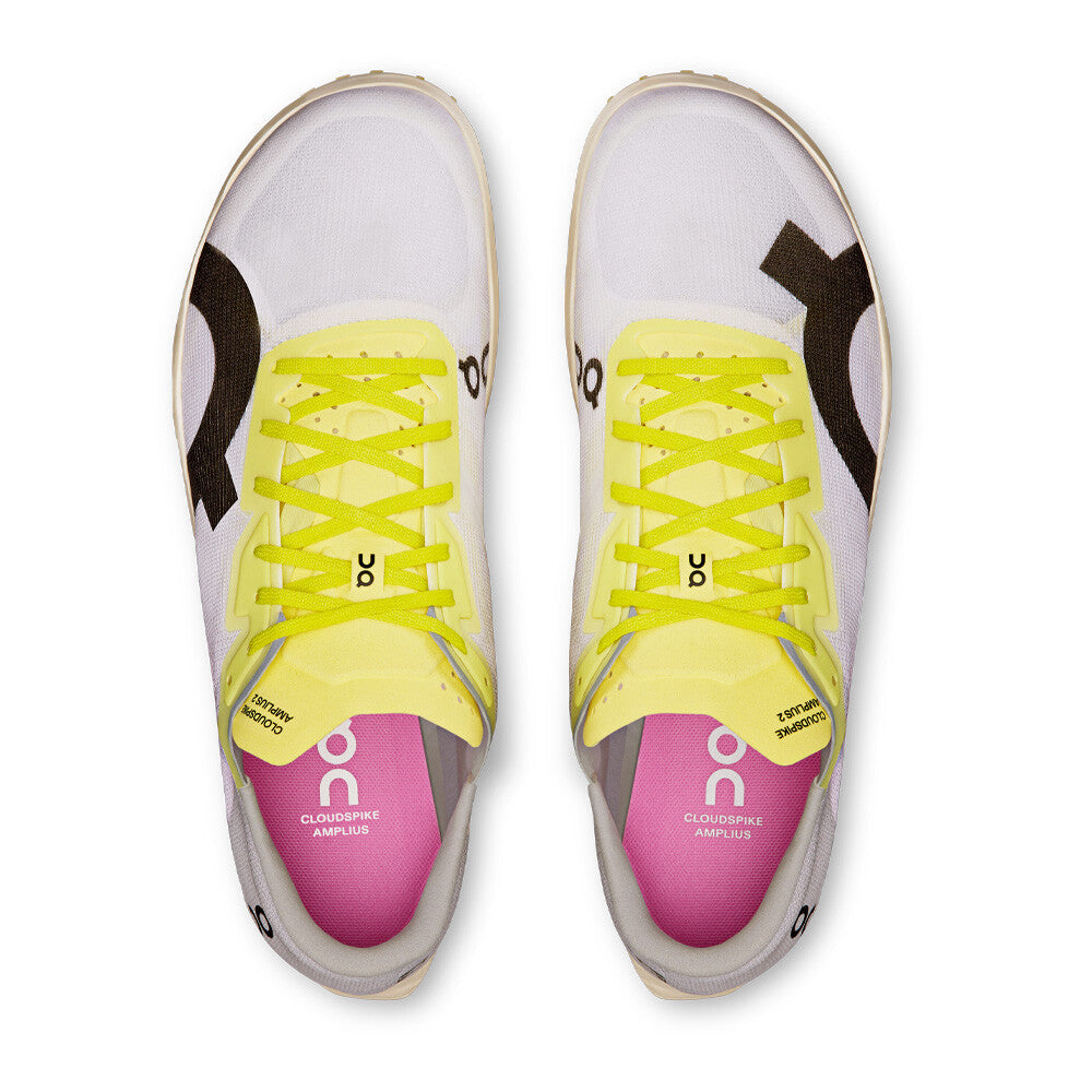 On Cloudspike Amplius 2 Men's Running Spikes - White/Raspberry