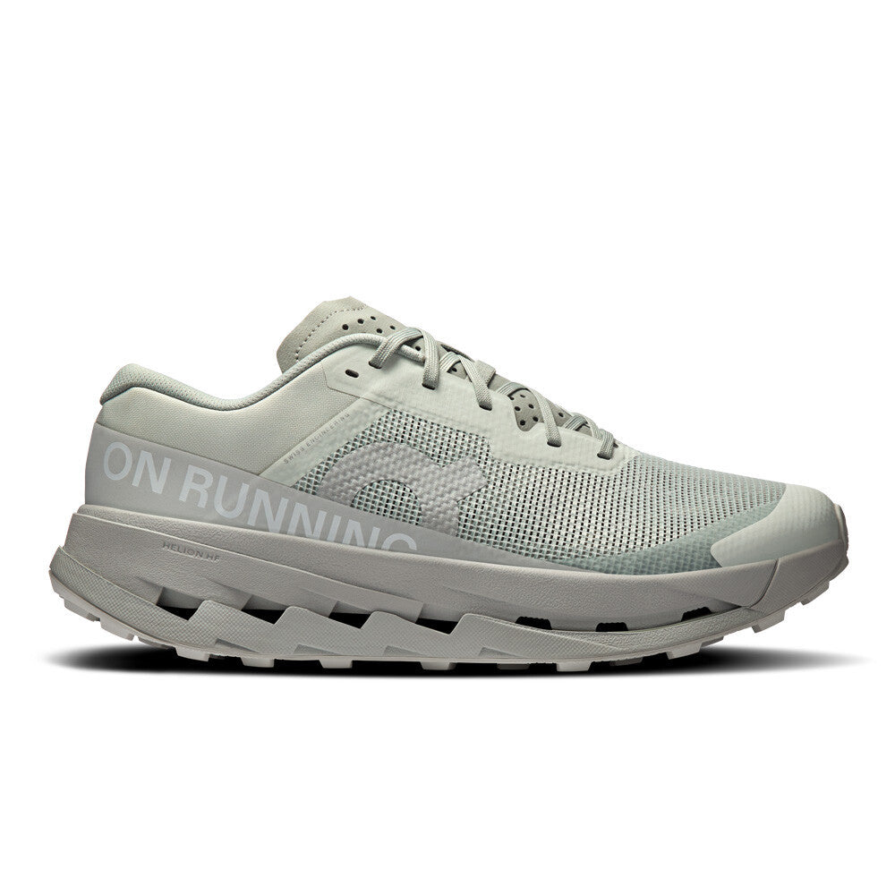 On Cloudultra 3 Men's Trail Running Shoes - Pelican/White