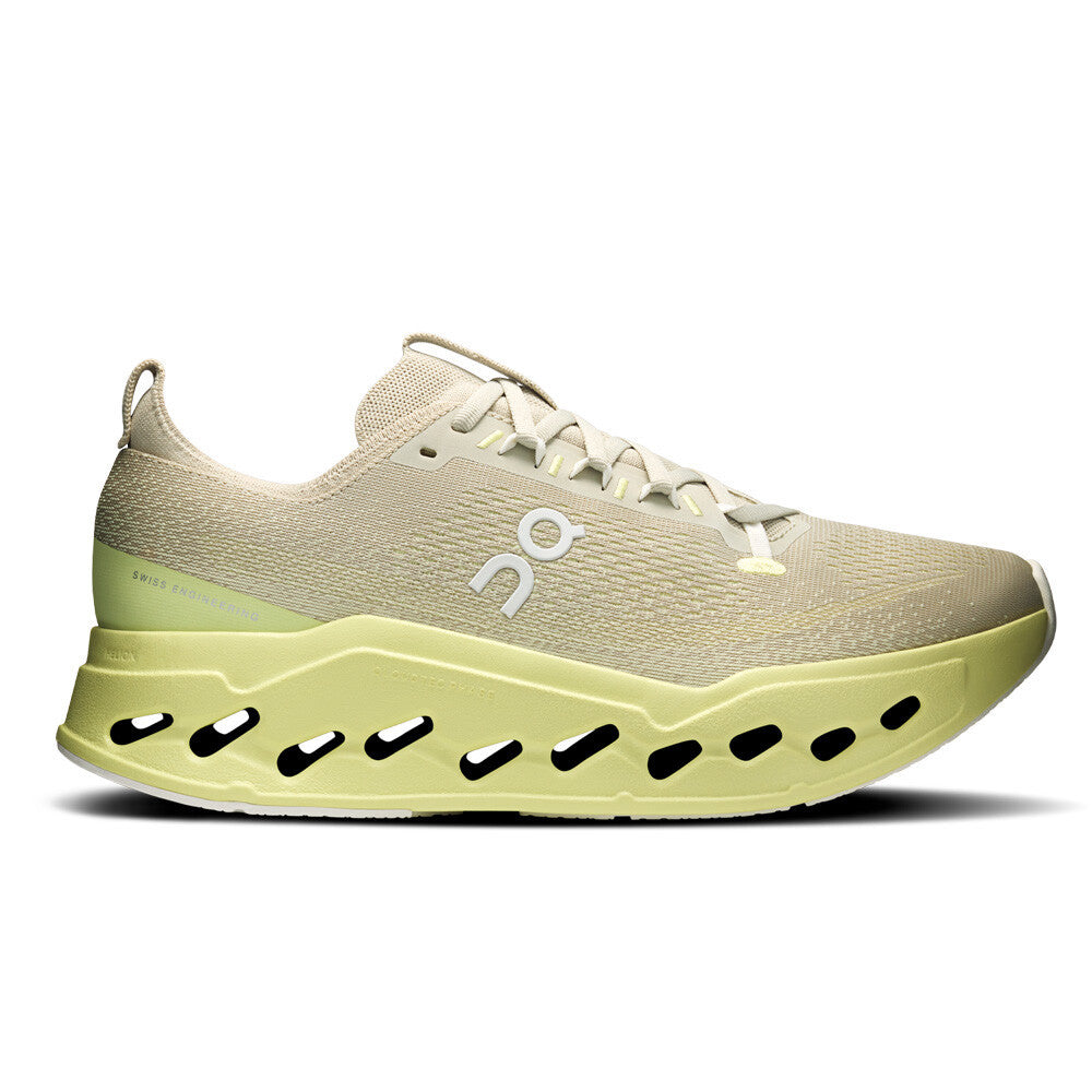 On Cloudsurfer Max Men's Running Shoes - Pelican/Limelight