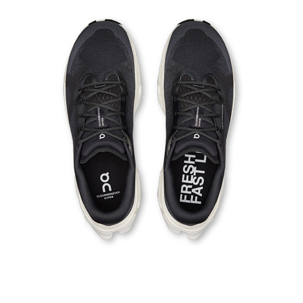 On Cloudmonster 3 Hyper Men's Running Shoes - Black/Ivory