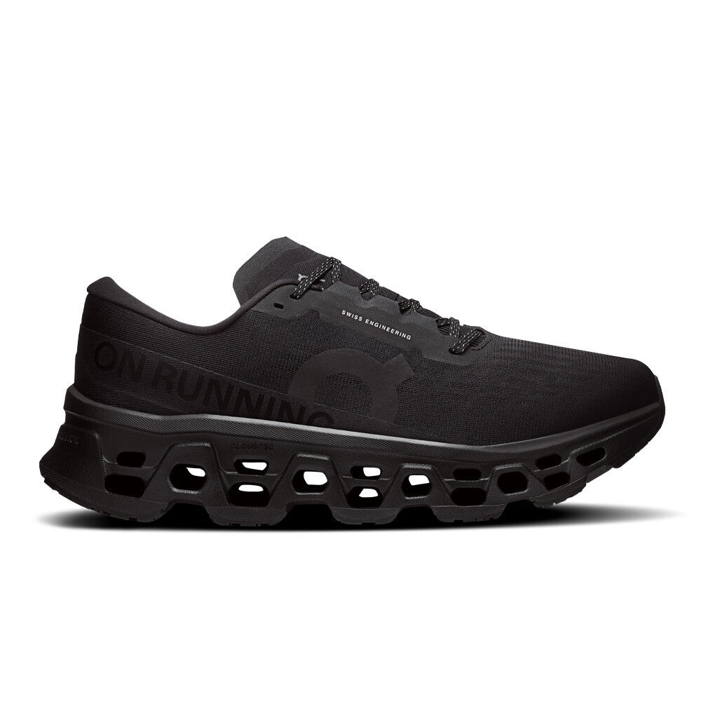 On Cloudmonster 3 Men's Running Shoes - Black