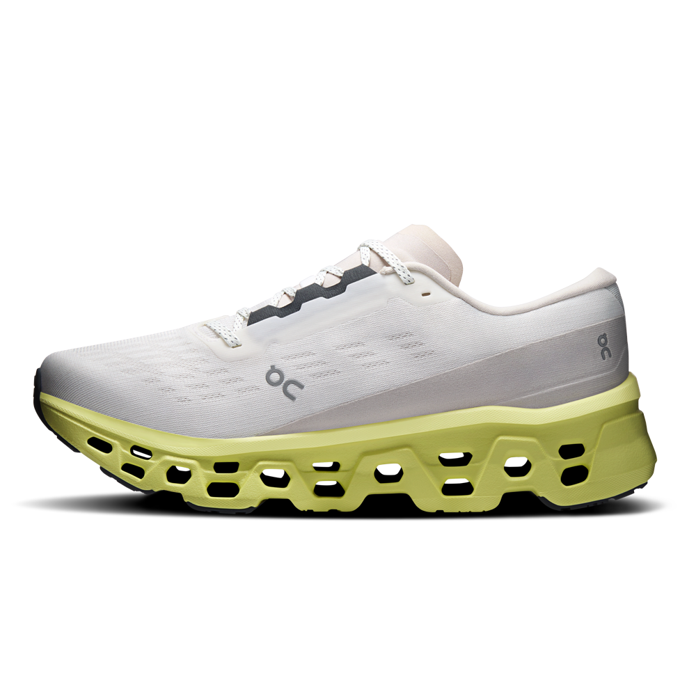 On Cloudmonster 3 Men's Running Shoes - Ivory/Limelight