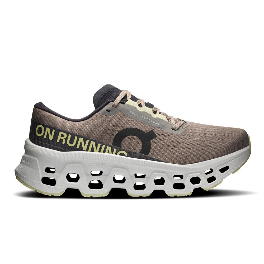 On Cloudmonster 3 Women's Running Shoes - Cinder/Ivory