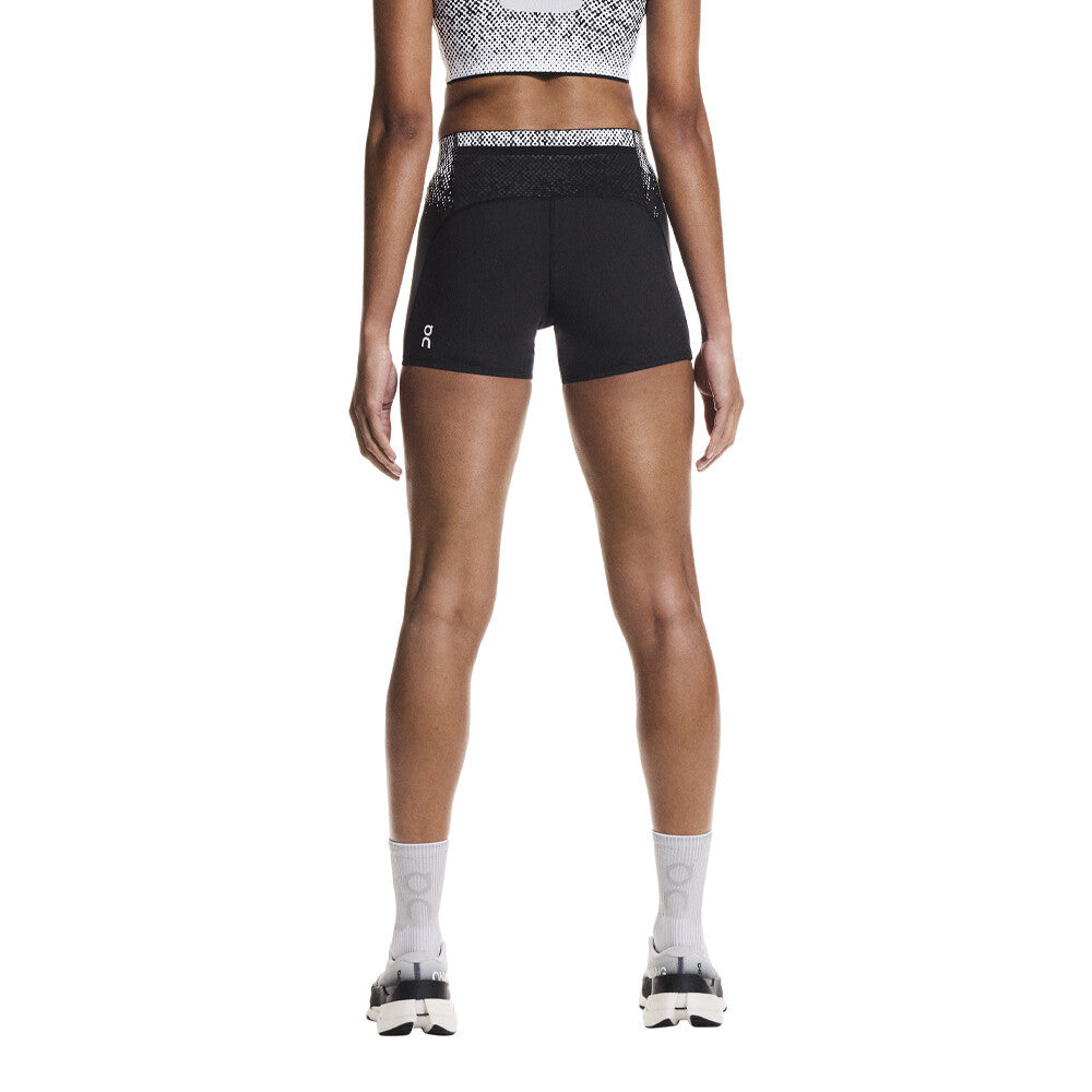 On Zero Women's Running Tights - Black/White