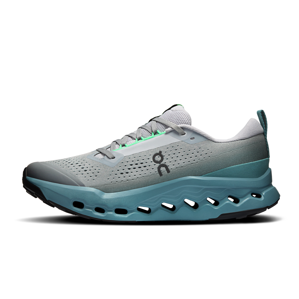 On Cloudsurfer 2 Men's Trail Running Shoes - Platinum/Tide