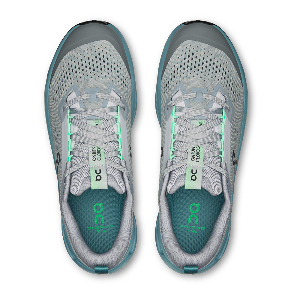 On Cloudsurfer 2 Men's Trail Running Shoes - Platinum/Tide