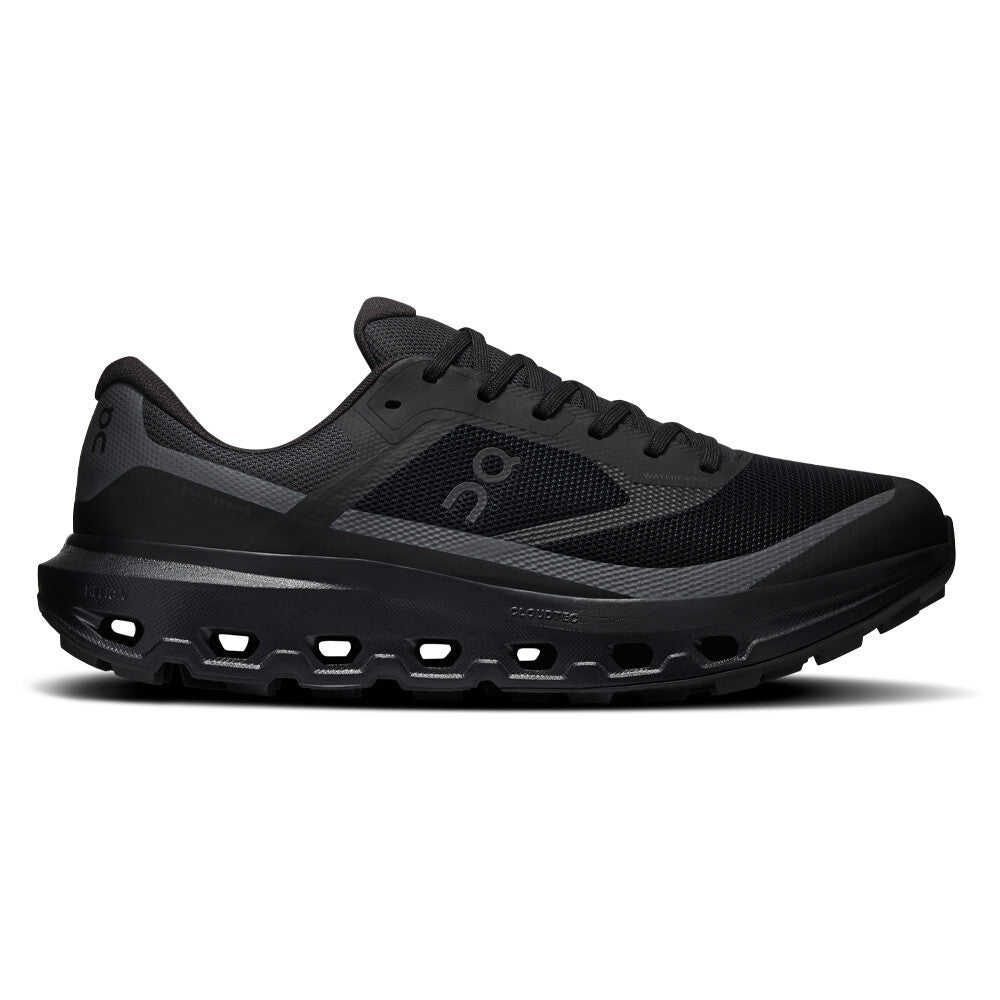 On Cloudvista 3 Waterproof Men's Trail Running Shoes - Black