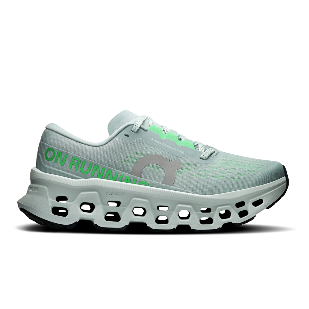 On Cloudmonster 3 Women's Running Shoes - Brook/Flurry