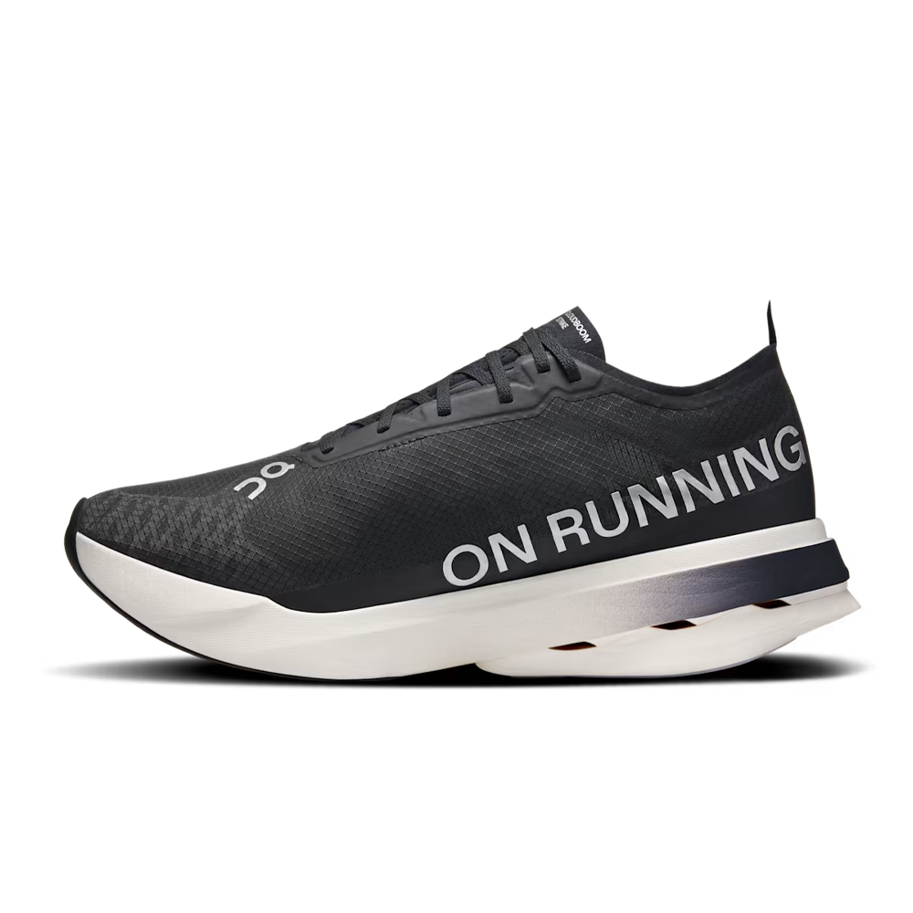 On Cloudboom Strike Men's Running Shoes - Black/White