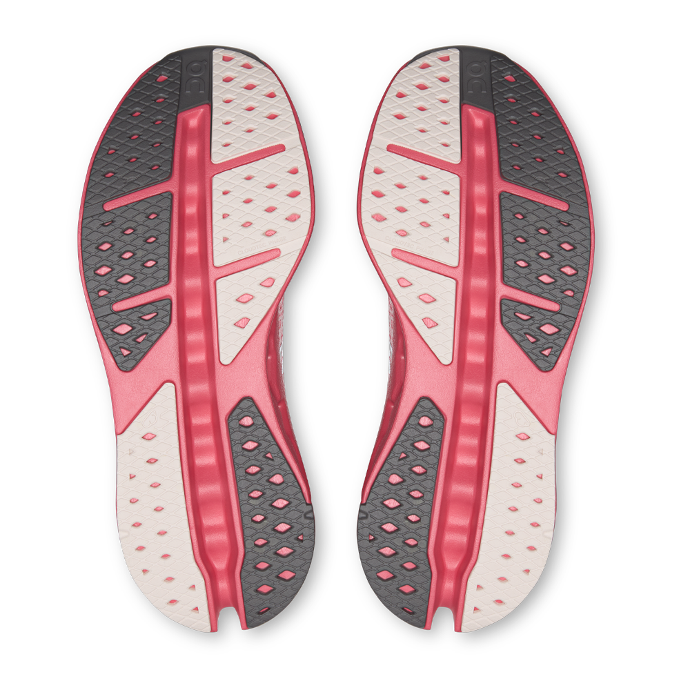 On Cloudsurfer Max Women's Running Shoes - White/Camellia