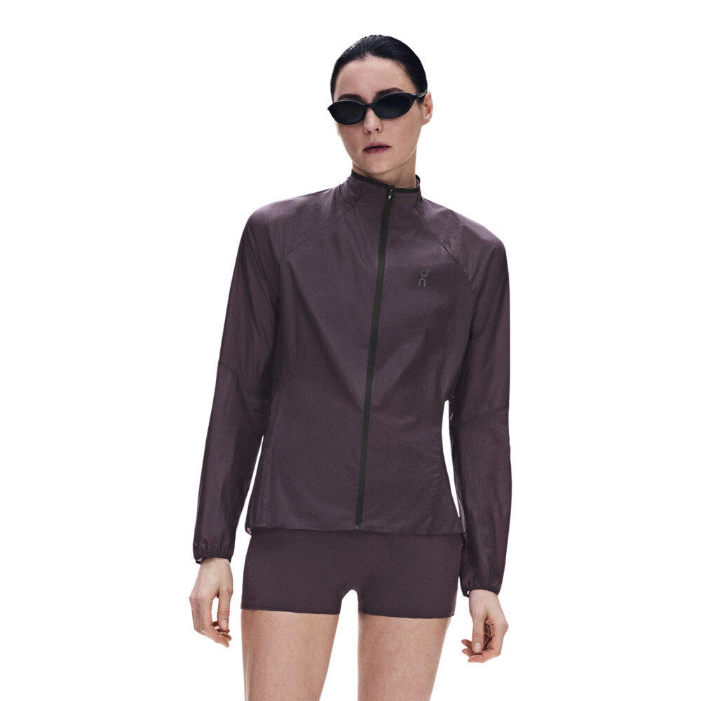 On Zero Women's Running Jacket - Purple
