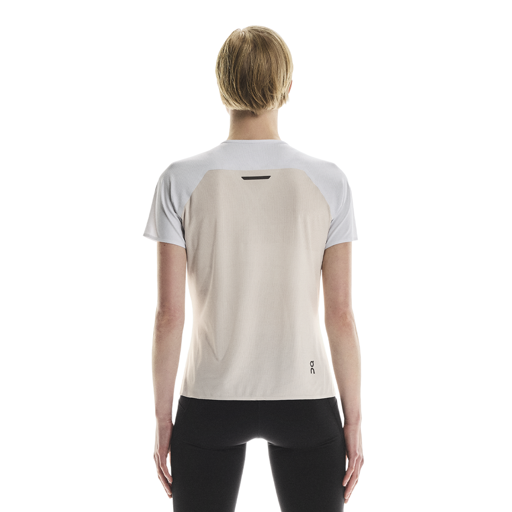 On Performance-T Women's Running T-Shirt - White/Silver