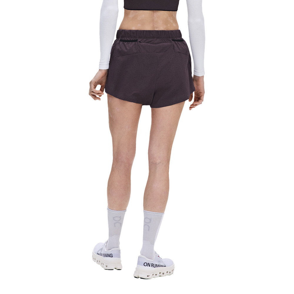 On Zero Women's Running Shorts - Purple
