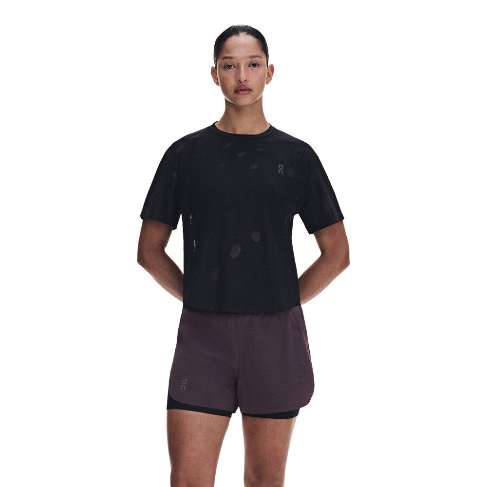 On Zero-T Breathe Women's Running T-Shirt - Black