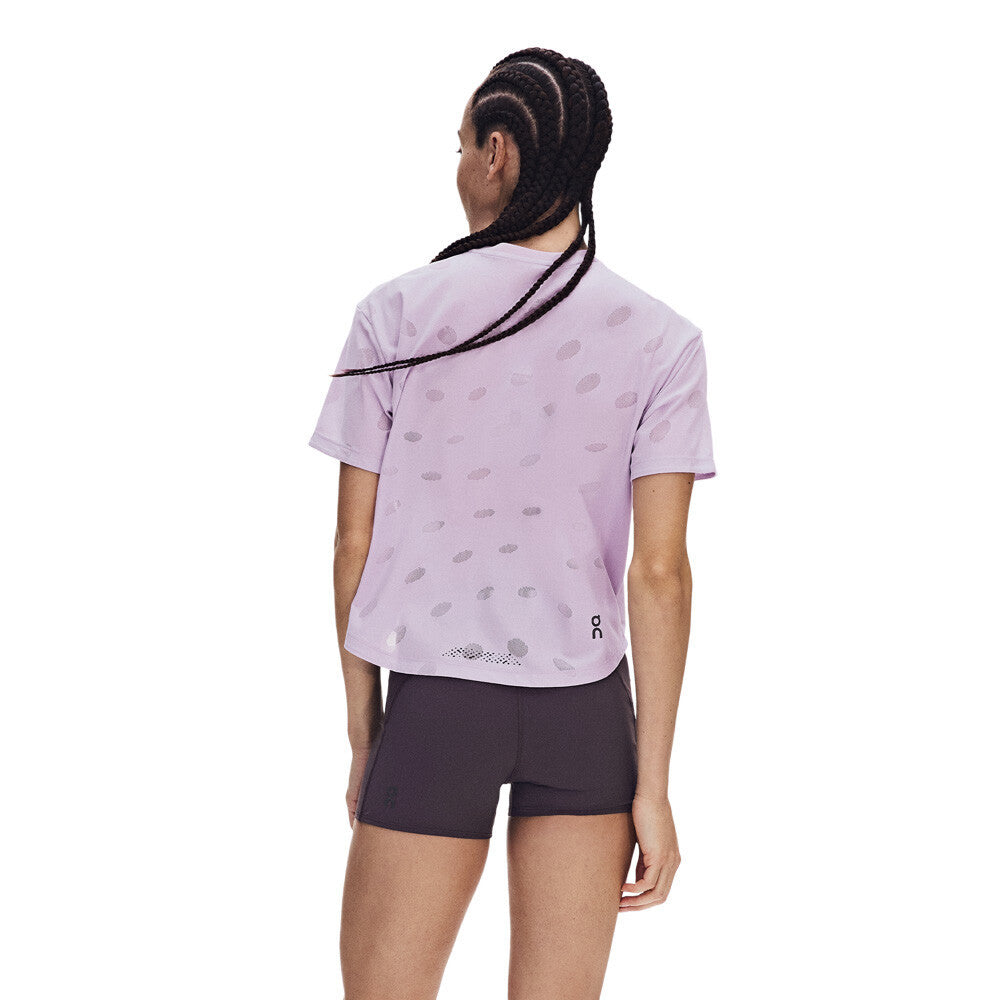 On Zero-T Breathe Women's Running T-Shirt - Foxglove