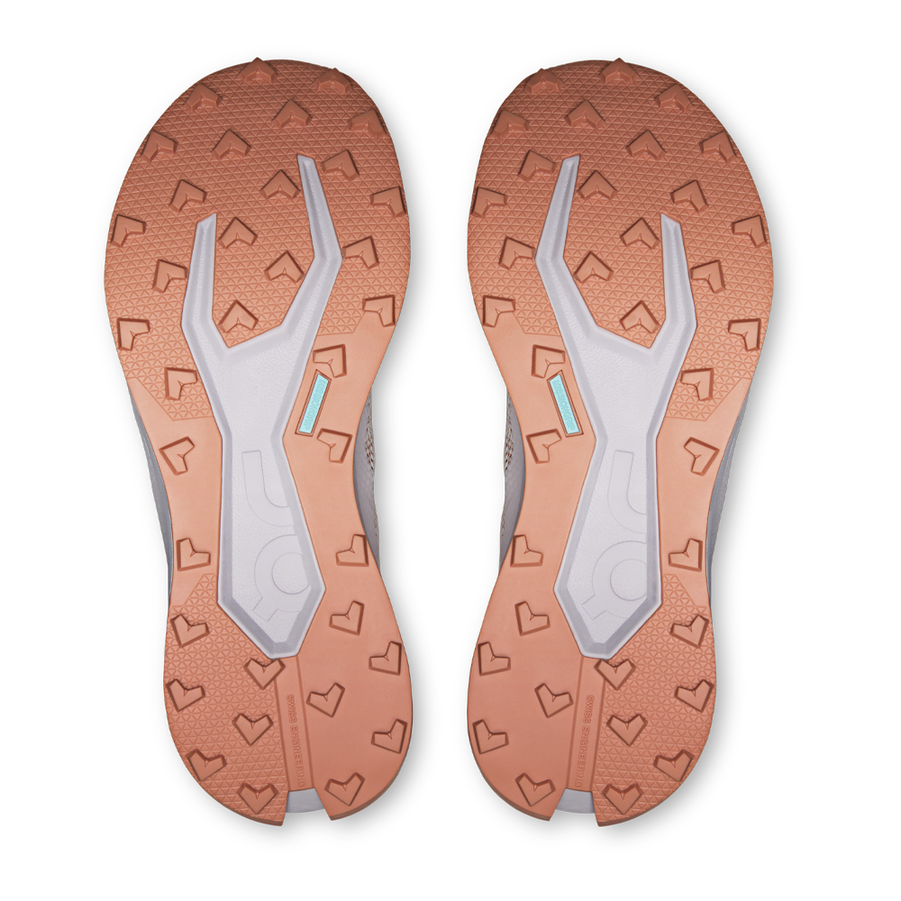 On Cloudultra 3 Women's Trail Running Shoes - Oyster/Ether